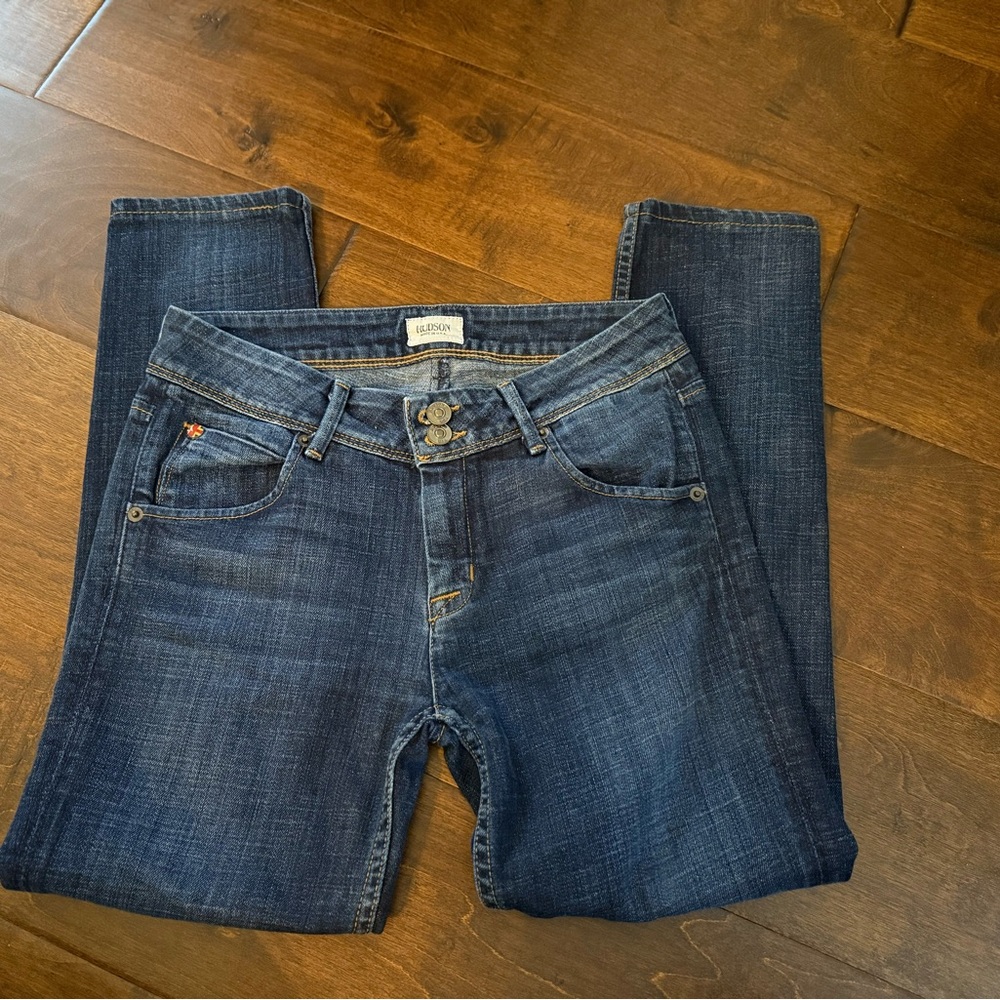 Hudson Jeans Women's Dark Blue Skinny Ankle Jeans